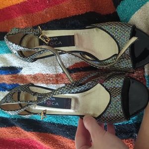 Argentine Tango Shoes. 2 1/2 “ heel patent leather